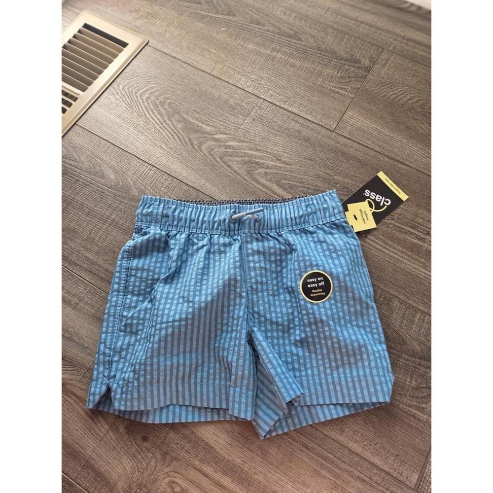 Art class toddler boy swim trunks 4-5